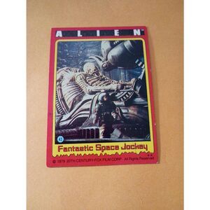 Vintage Collectible 1979 Alien Trading Card #43 20th Century Fox Raw Ungraded